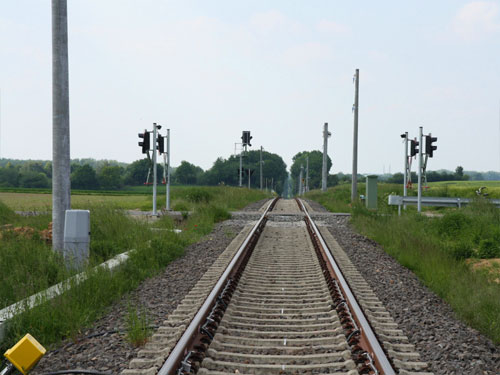 Wurmtalbahn Signalanlagen Nähe Lindern