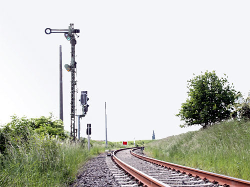 Wurmtalbahn Vorbereitung für Signalanlagen