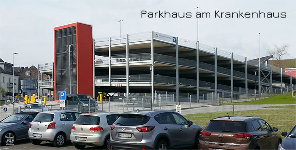 Parken Parkplätze Parkhaus Krankenhaus Geilenkirchen