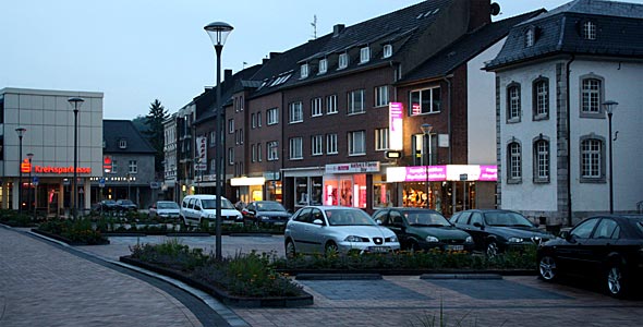 Übersicht Parken, Parkhäuser und Ladesäulen in Geilenkirchen