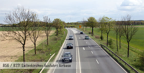 Anfahrt Geilenkirchen B221 B56