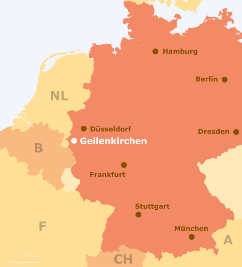 Geilenkirchen geografische Lage