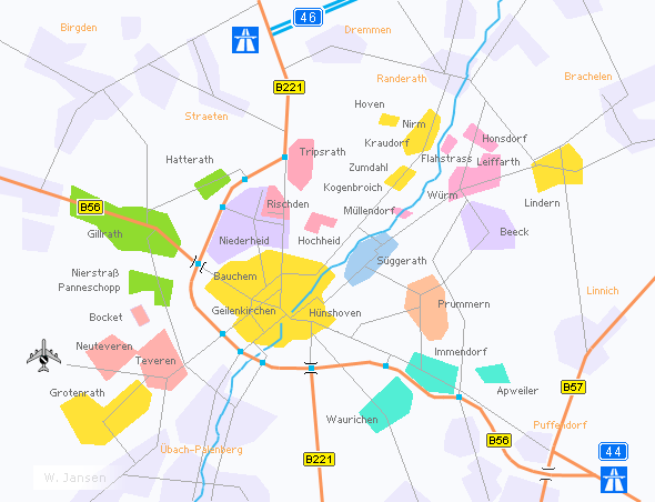 Geilenkirchen Ortsteile