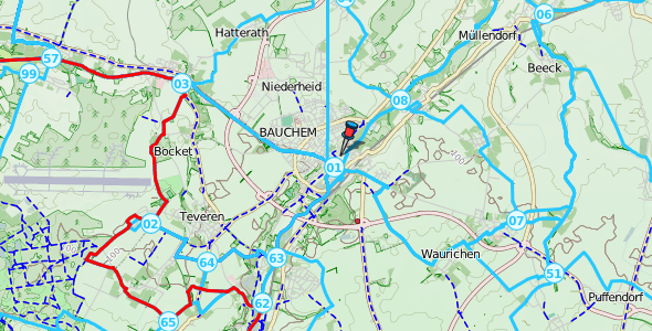 Radverkehrsnetz NRW Radfahrerkarte OpenStreetMap