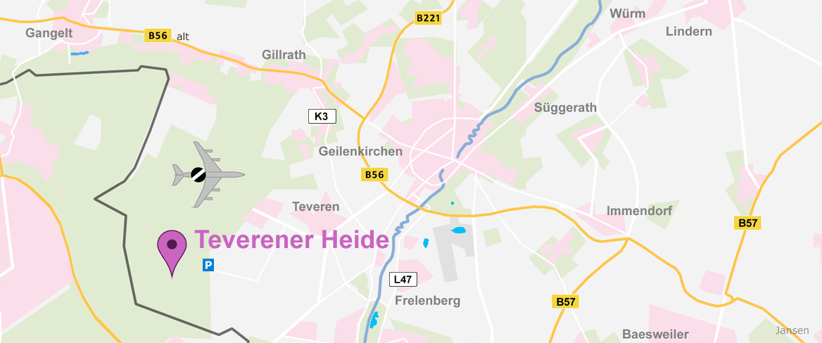 Anfahrt Karte Teverener Heide