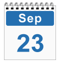 Mini-Kalenderblatt Datum